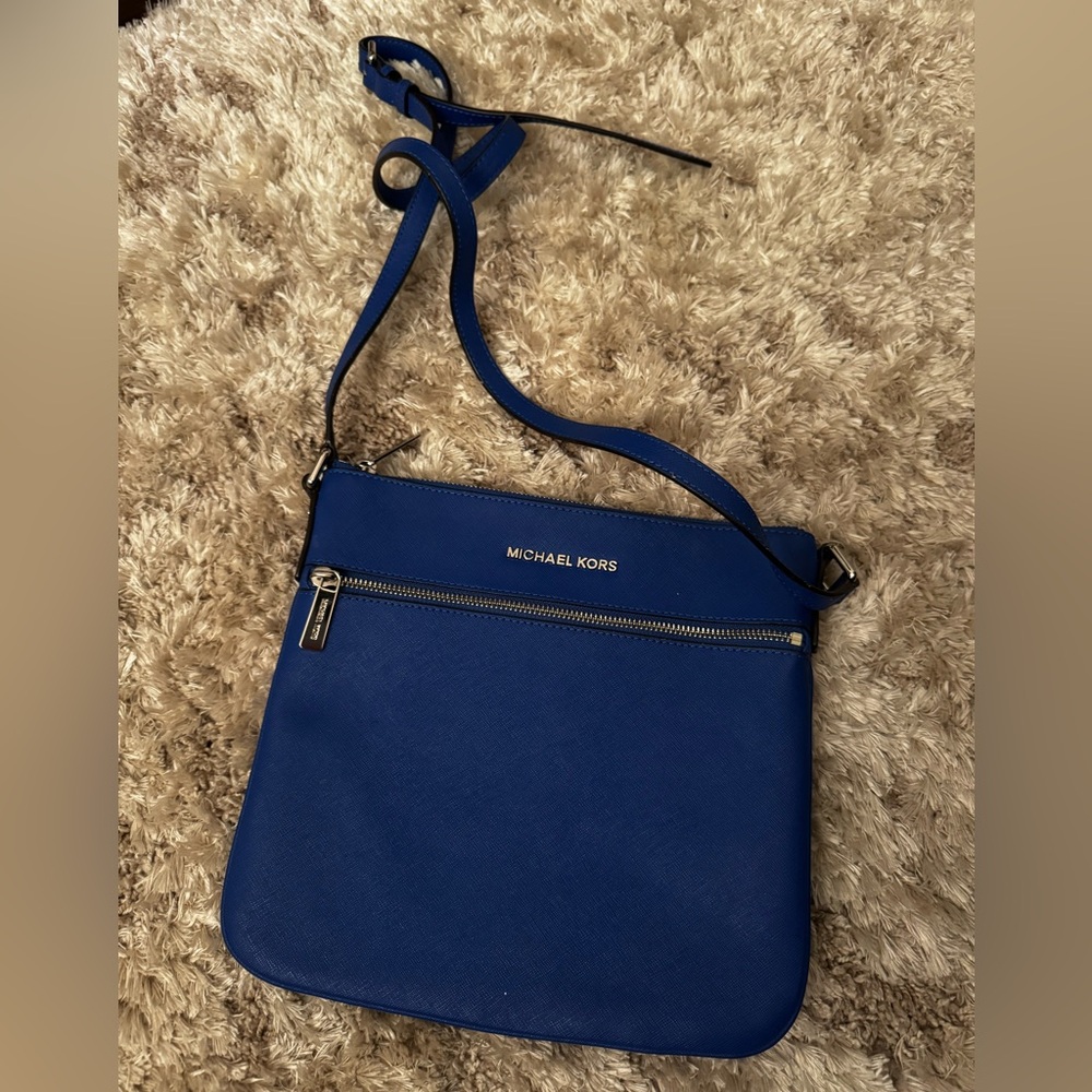 Michael Kors Blue Crossbody Bag
